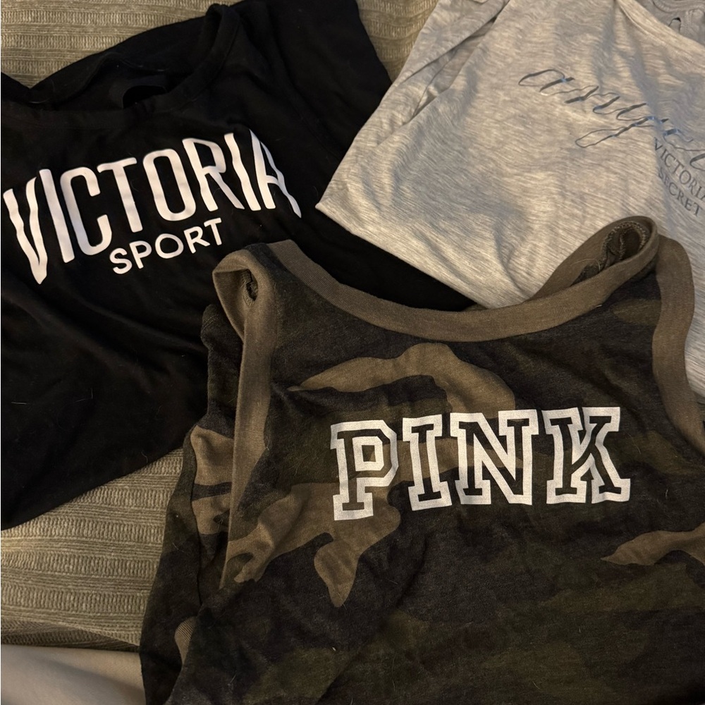 Victoria Sport and Pink Tank Tops bundle of 3